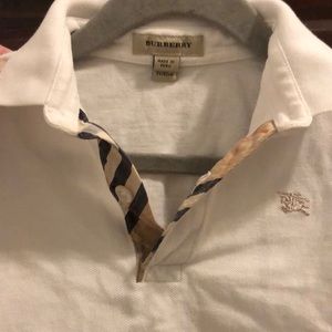 Toddler Burberry polo